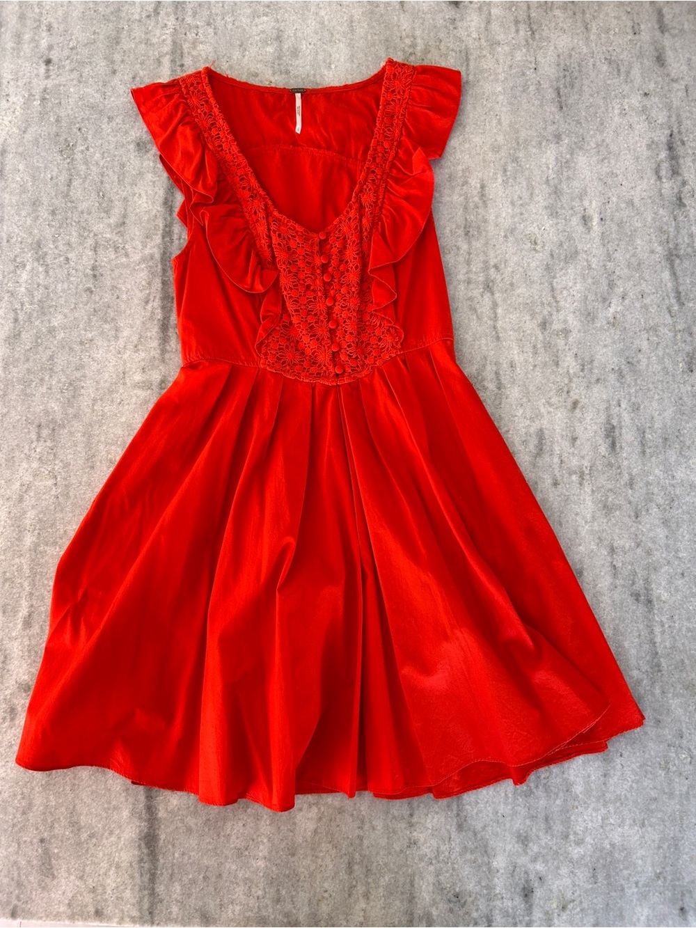 Free People Half Moon Lava Mini Dress Size S/P